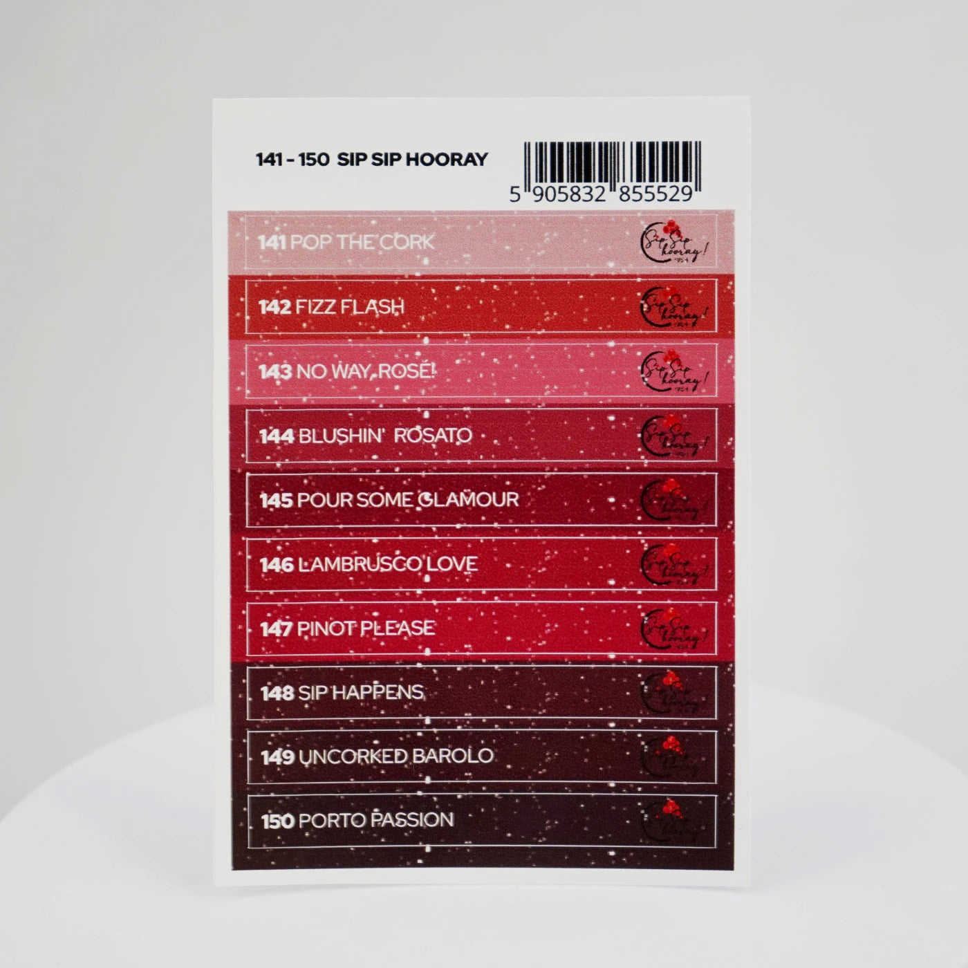 Yoshi Sip Sip Hooray Stickers Voor Colourpops – 141–150