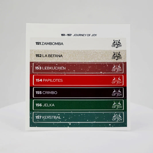 Yoshi Journey Of Joy Stickers Voor Colourpops – 151–157