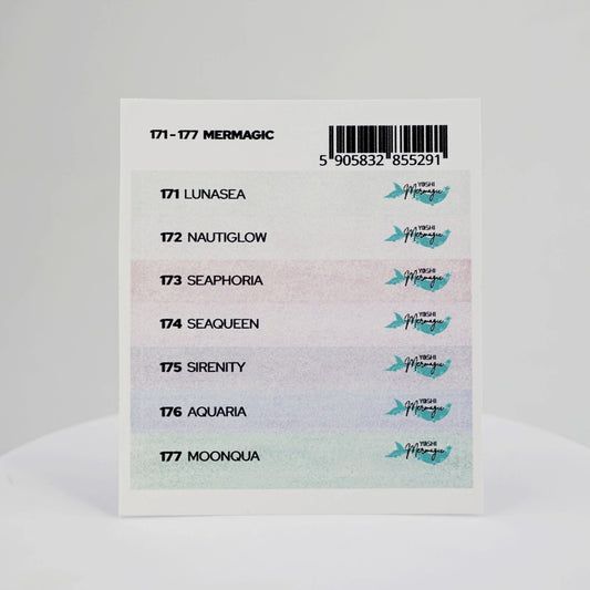 Yoshi Mermagic Stickers Voor Colourpops – 171–177