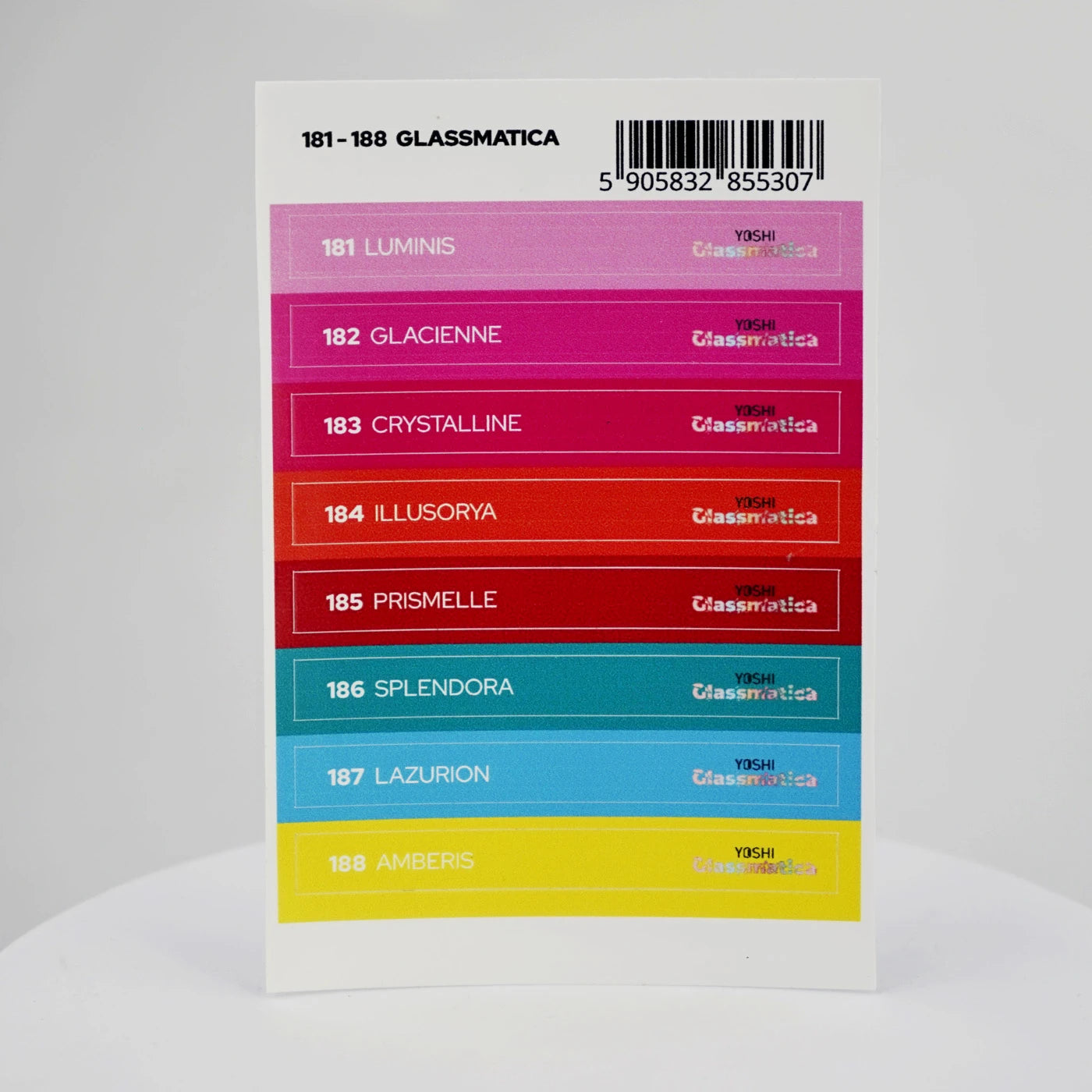 Yoshi Glassmatica Stickers Voor Colourpops – 181–188