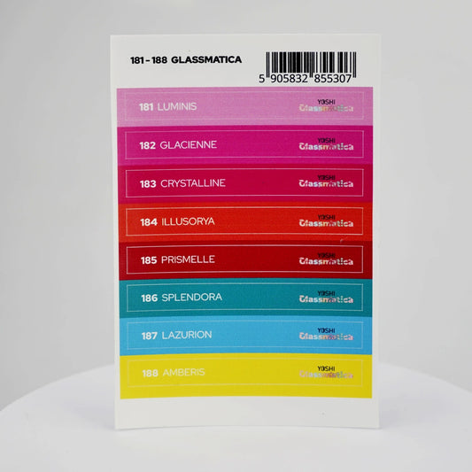 Yoshi Glassmatica Stickers Voor Colourpops – 181–188