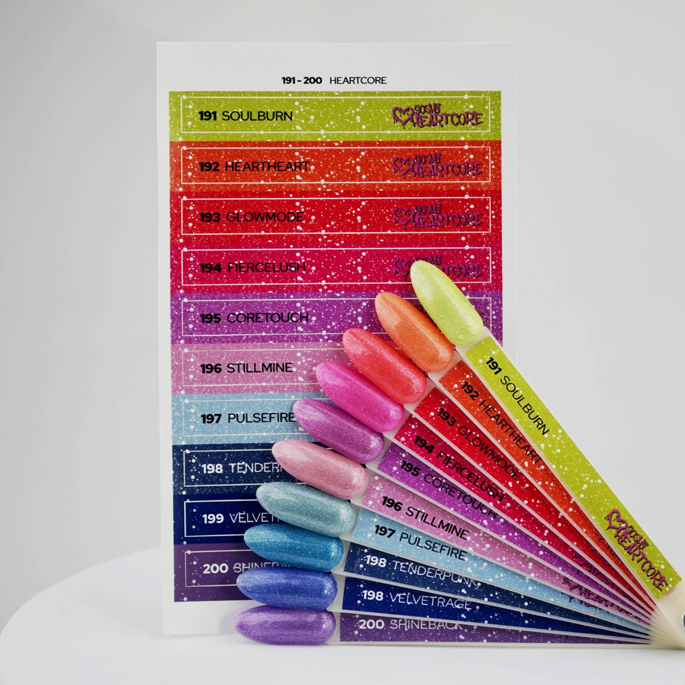 Yoshi Heartcore Stickers Voor Colourpops – 191–200