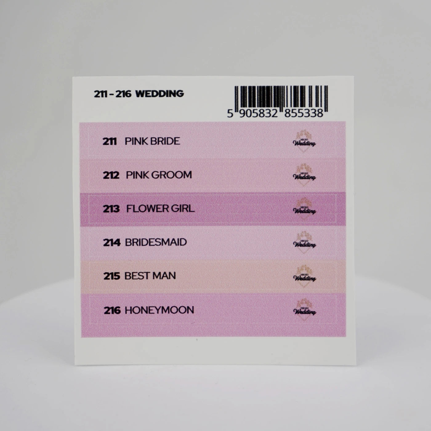 Yoshi Wedding Party Stickers Voor Colourpops – 211-216