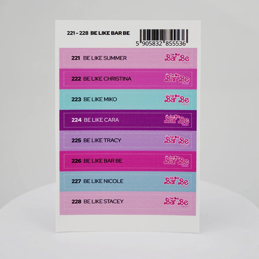 Yoshi Be Like Bar Be Stickers Voor Colourpops – 221-228