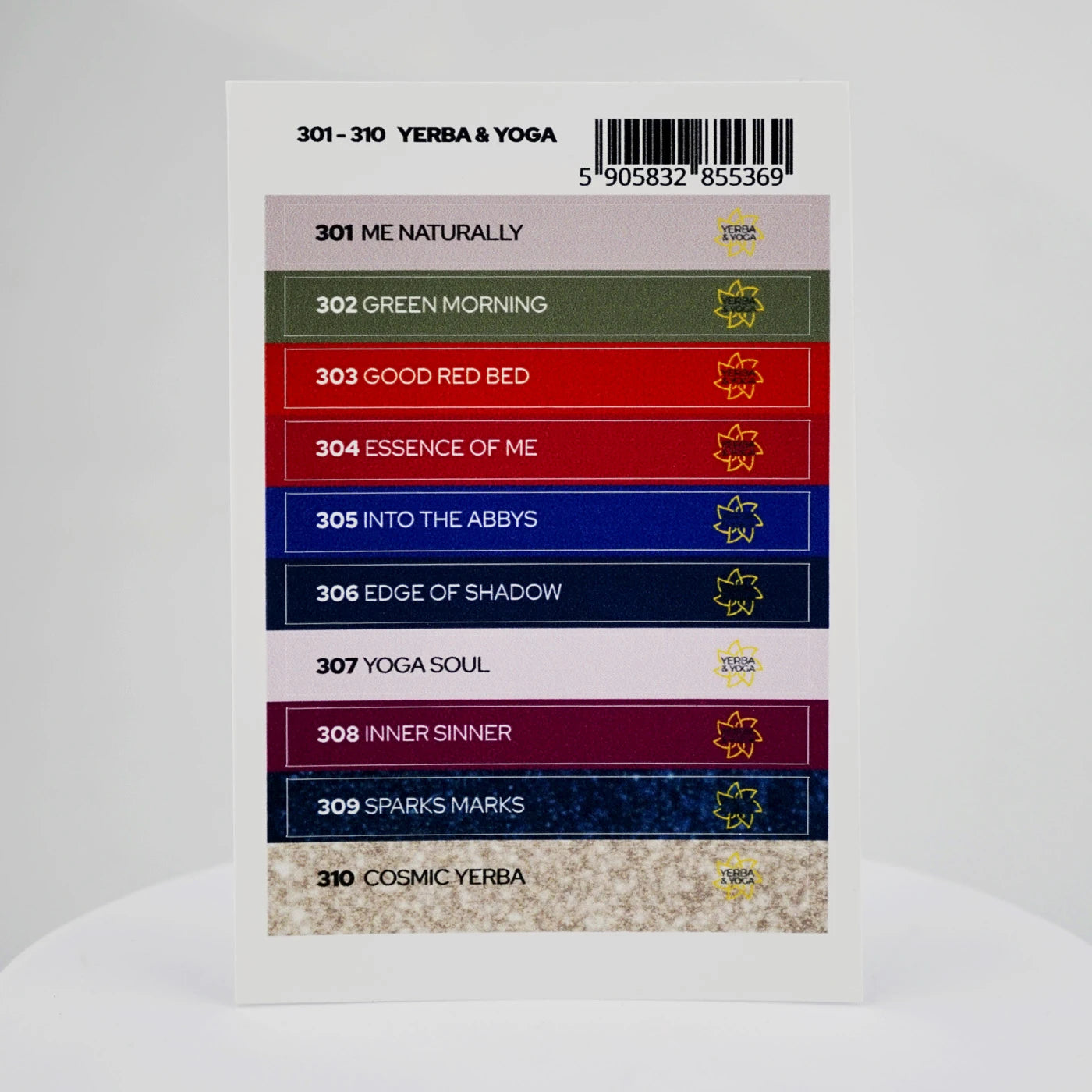 Yoshi Yerba & Yoga Stickers Voor Colourpops – 301-310