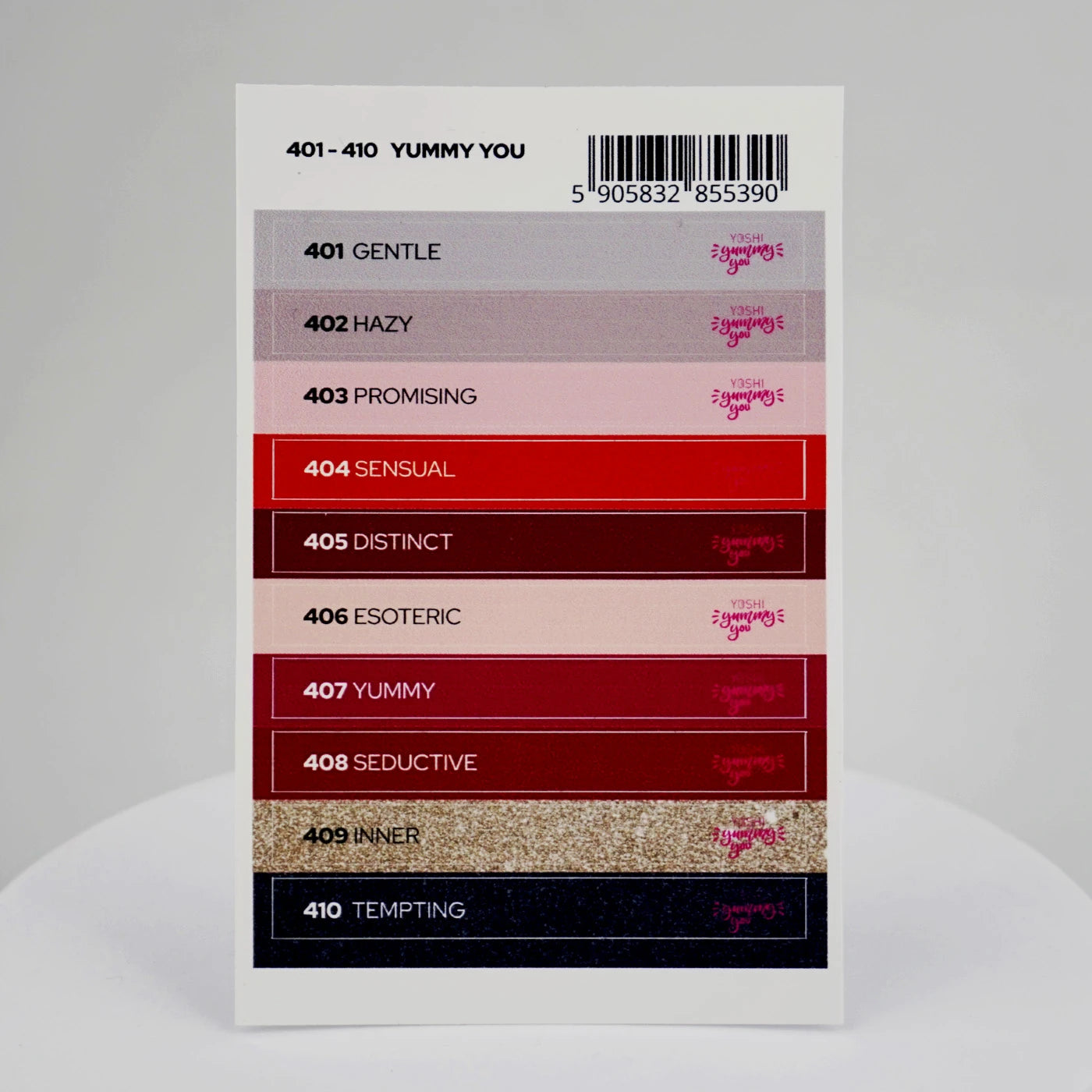 Yoshi Yummy You Stickers Voor Colourpops – 401-410