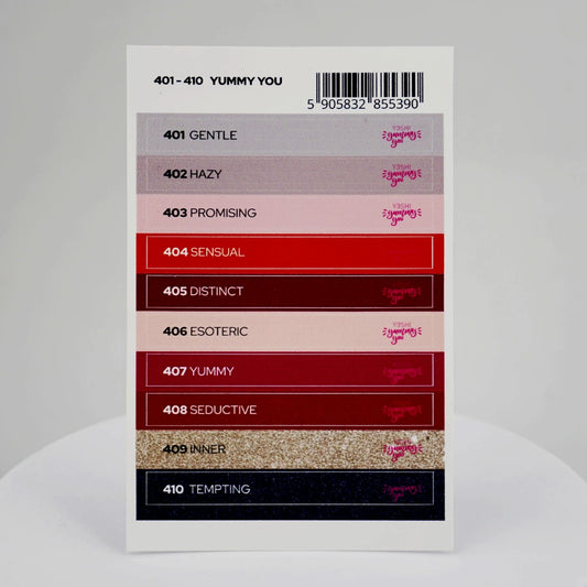 Yoshi Yummy You Stickers Voor Colourpops – 401-410