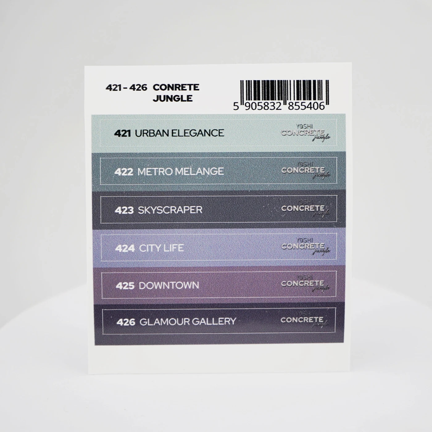 Yoshi Concrete Jungle Stickers Voor Colourpops – 421-426