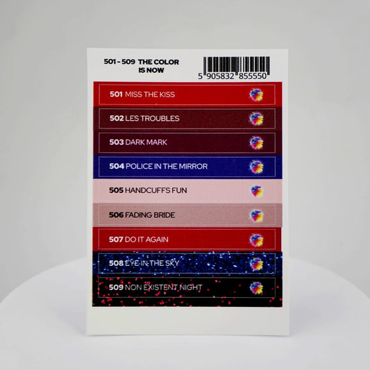 Yoshi The Colour Is Now Stickers Voor Colourpops – 501-509