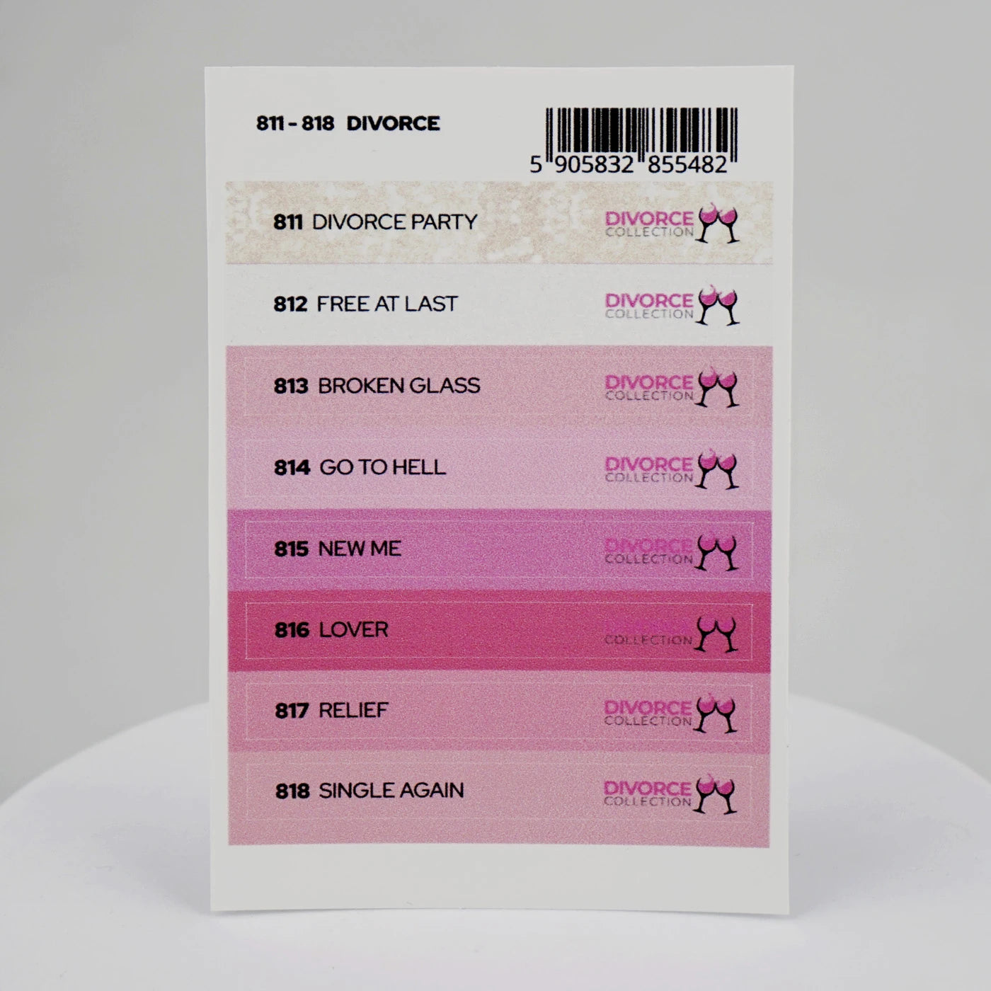 Yoshi Divorce Stickers Voor Colourpops – 811-818