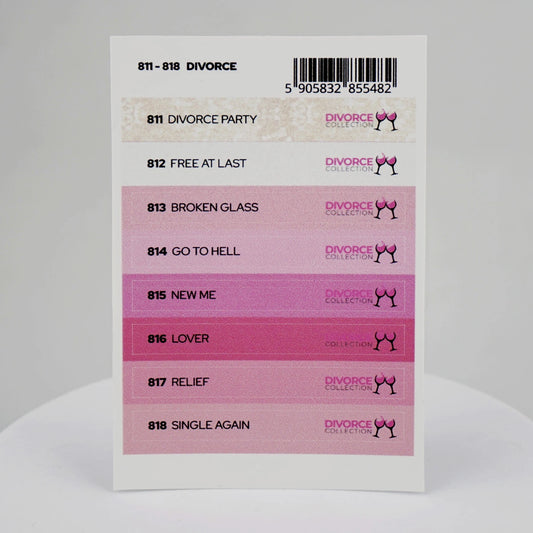 Yoshi Divorce Stickers Voor Colourpops – 811-818