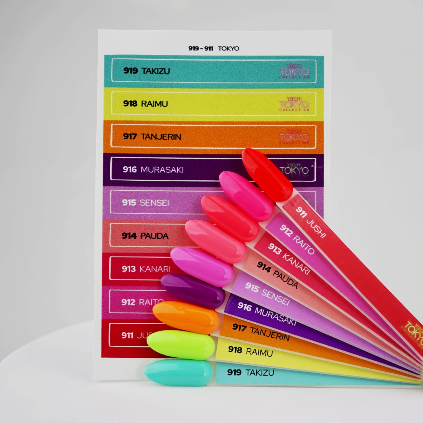 Yoshi Tokyo Stickers Voor Colourpops – 911-919