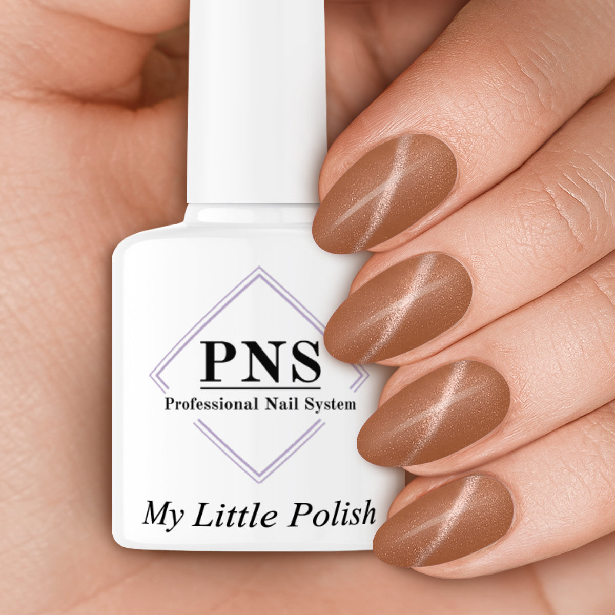 My Little Polish Mocca Sparkle Cat Eye