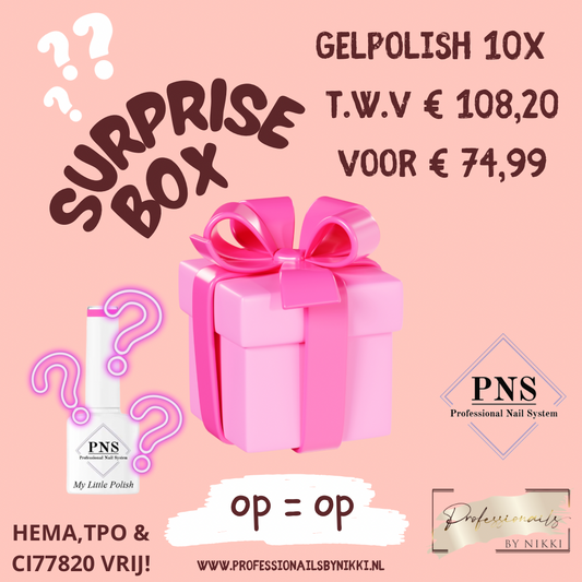 Surprise Box Gelpolish t.w.v. €108,20