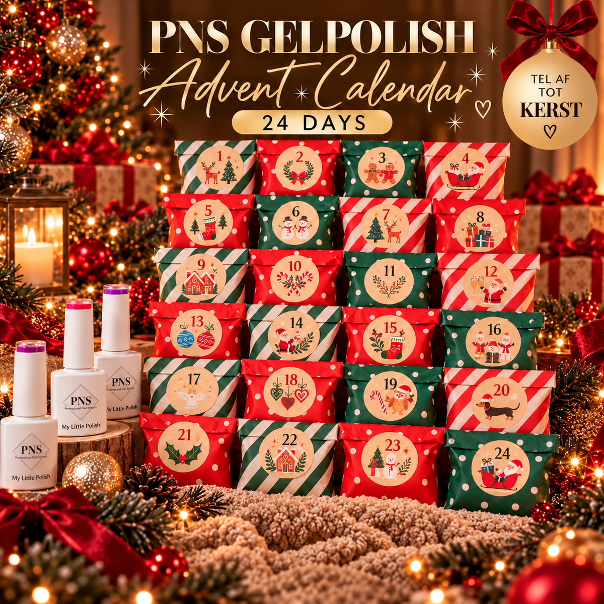 PNS Gelpolish Advent Calendar – 24 Days