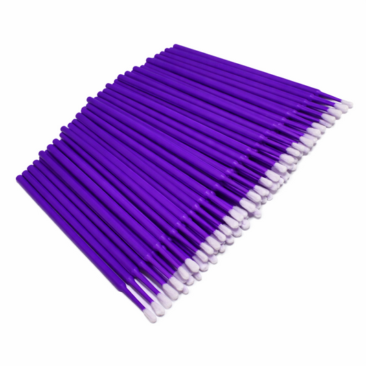 Microbrushes Paars 100 Stuks | Professionails By Nikki