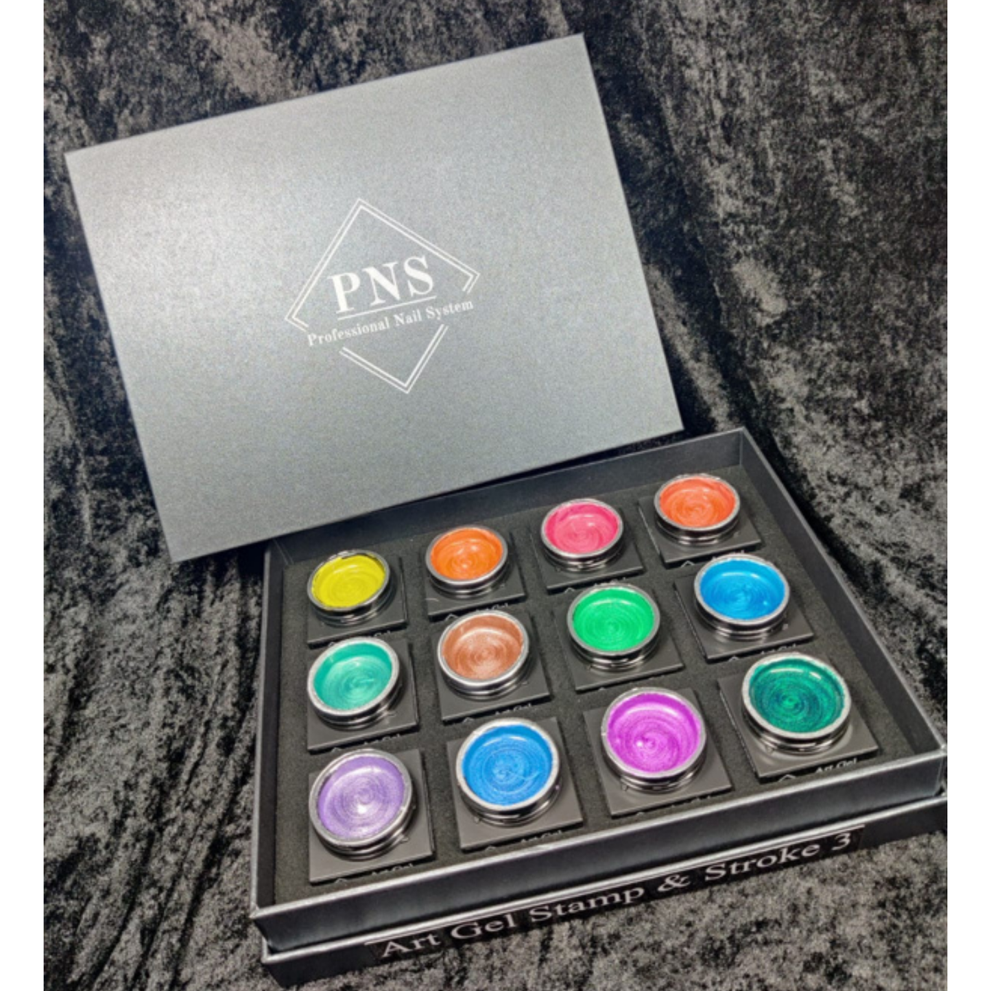 PNS Art Gel Stamp & Stroke 25 t/m 36 Collection Box 3