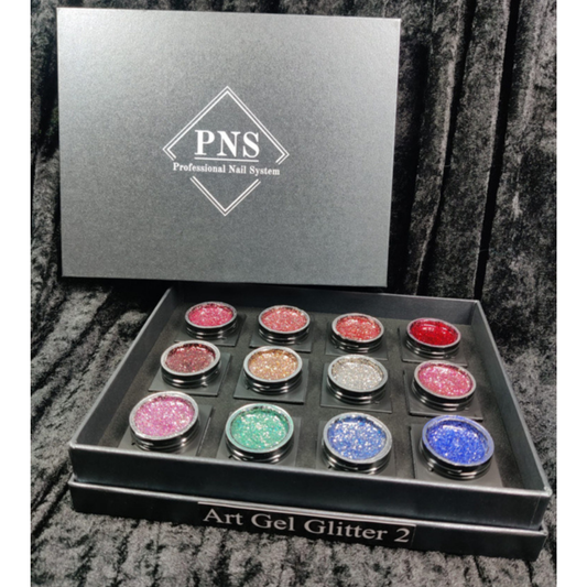 PNS Art Gel Glitter 13 t/m 24 Collection Box No.2