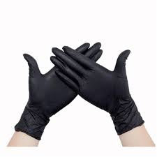 Soft Nitril Handschoenen Black maat L