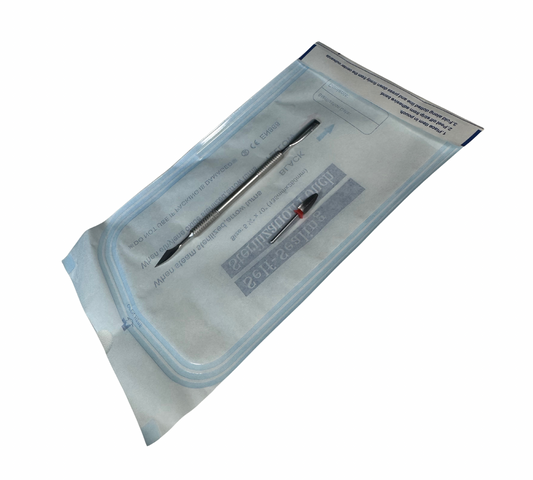 Zelfsluitende sterilisatie zakjes 135x260mm 10 stuks