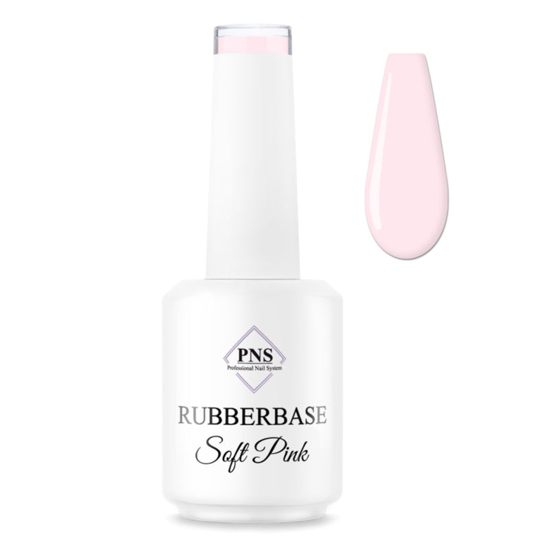 PNS Rubberbase Soft Pink 15ml