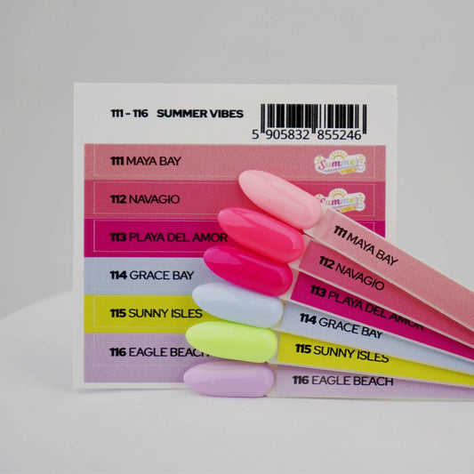 Yoshi Summer Vibes Collection – 111 t/m 116 + Gratis Colourpop Stickers