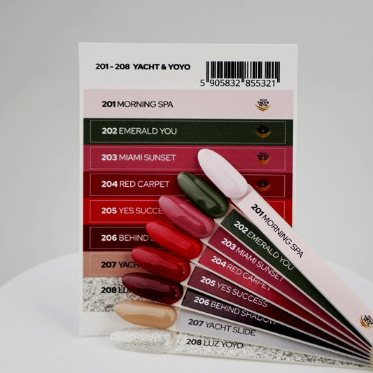 Yoshi Yacht & Yoyo Collection – 201 t/m 208 + Gratis Colourpop Stickers