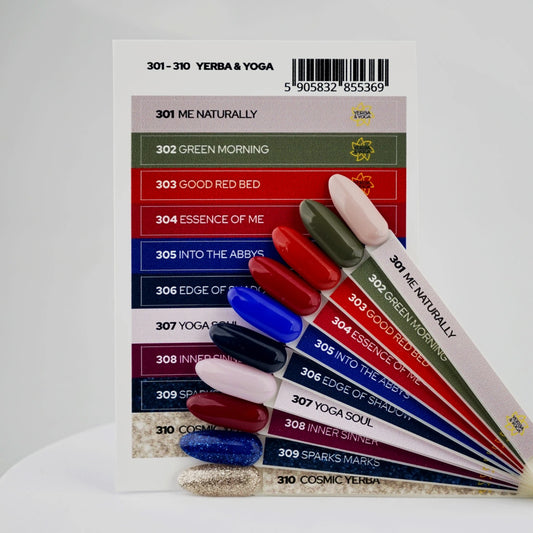 Yoshi Yerba & Yoga Collection – 301 t/m 310 + Gratis Colourpop Stickers