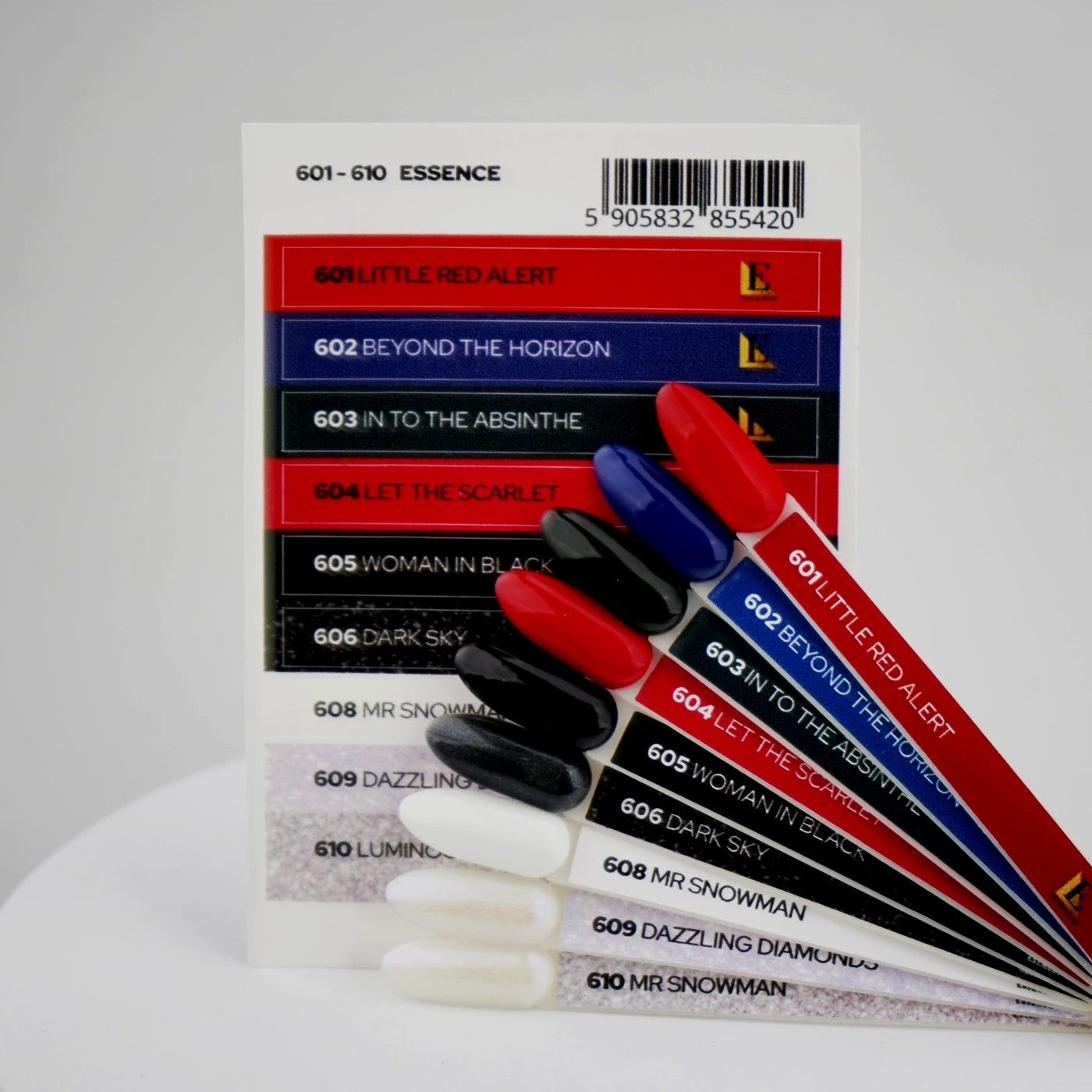 Yoshi Essence Collection – 601 t/m 610 + Gratis Colourpop Stickers