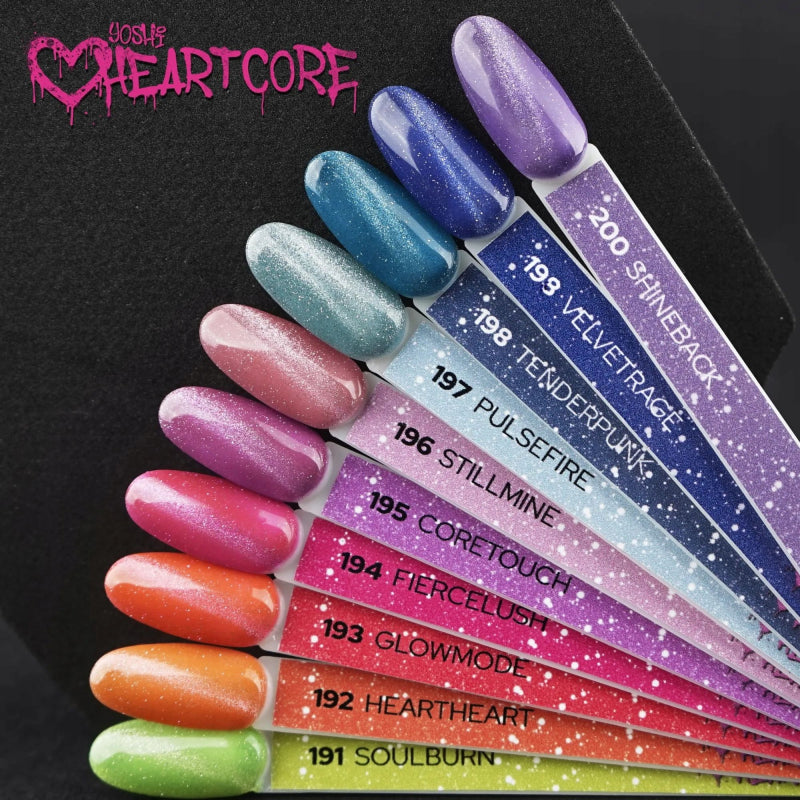 Yoshi Heartcore Collection – 191 t/m 200 + Gratis Colourpop Stickers