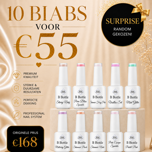 PNS B Bottle BIAB Surprise Box – 10 Kleuren voor €55