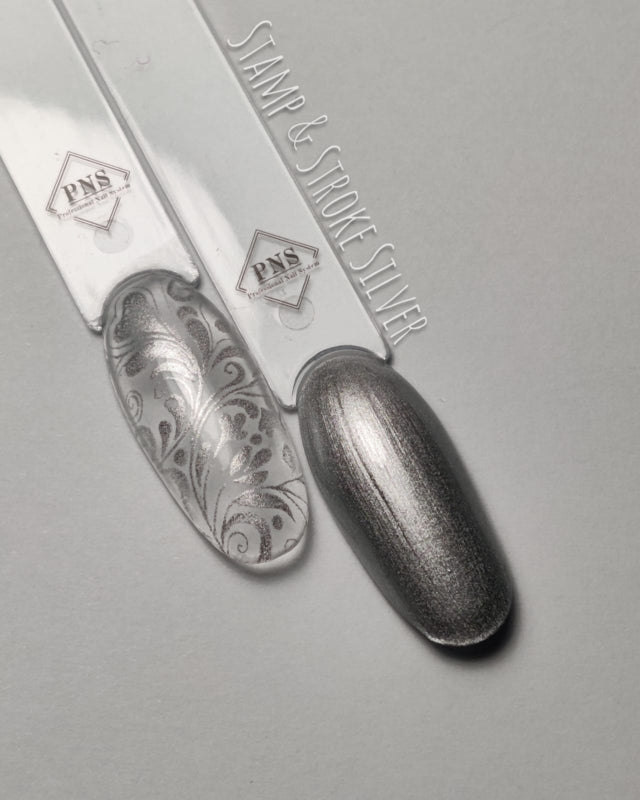 PNS Art Gel Stamp & Stroke Silver