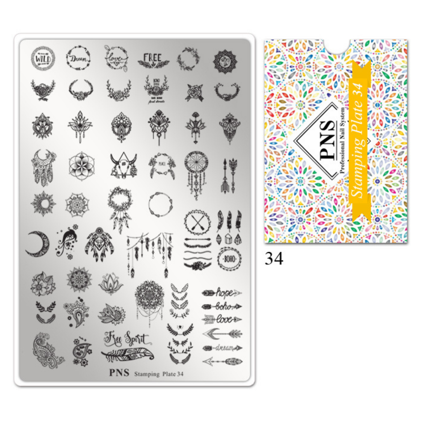 PNS Stamping Plate 34