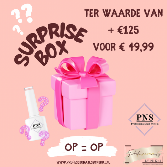 Surprise box t.w.v +€125