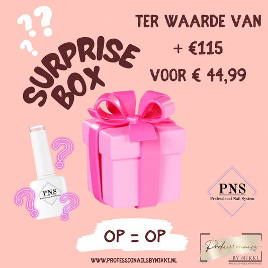 Surprise box t.w.v. +€115