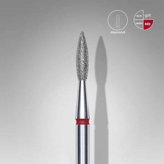 Staleks Diamond Nail Bit "Flame Sharp" FA11R021/8