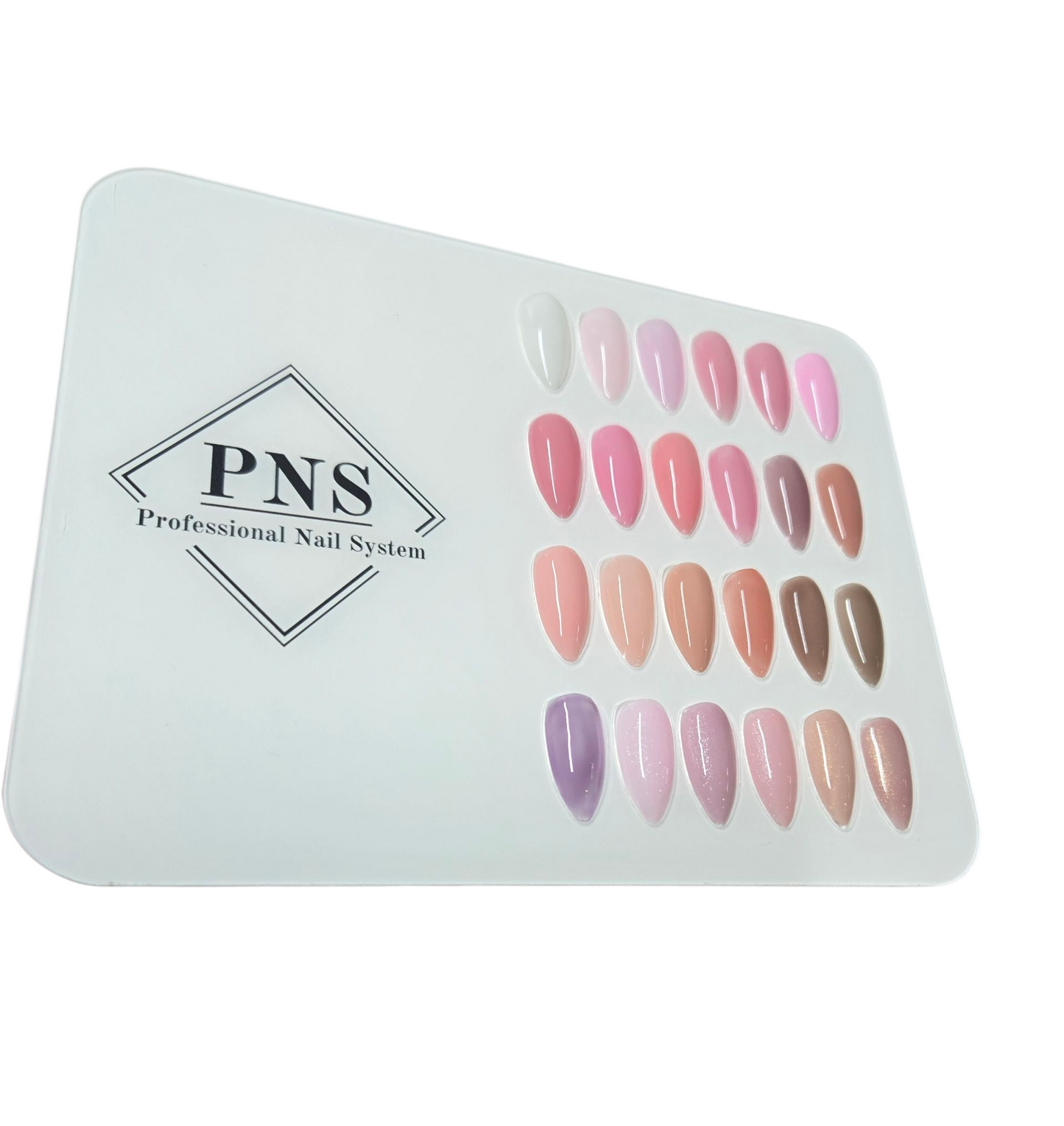 PNS Collection / Art Display White Met Tips