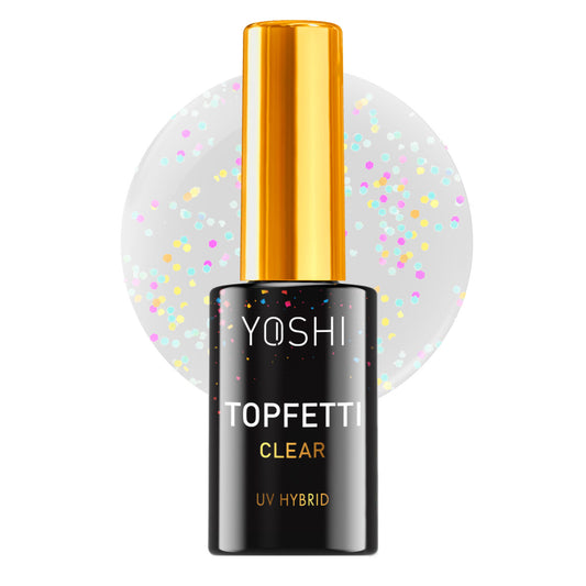 Yoshi Top Coat - Topfetti Clear
