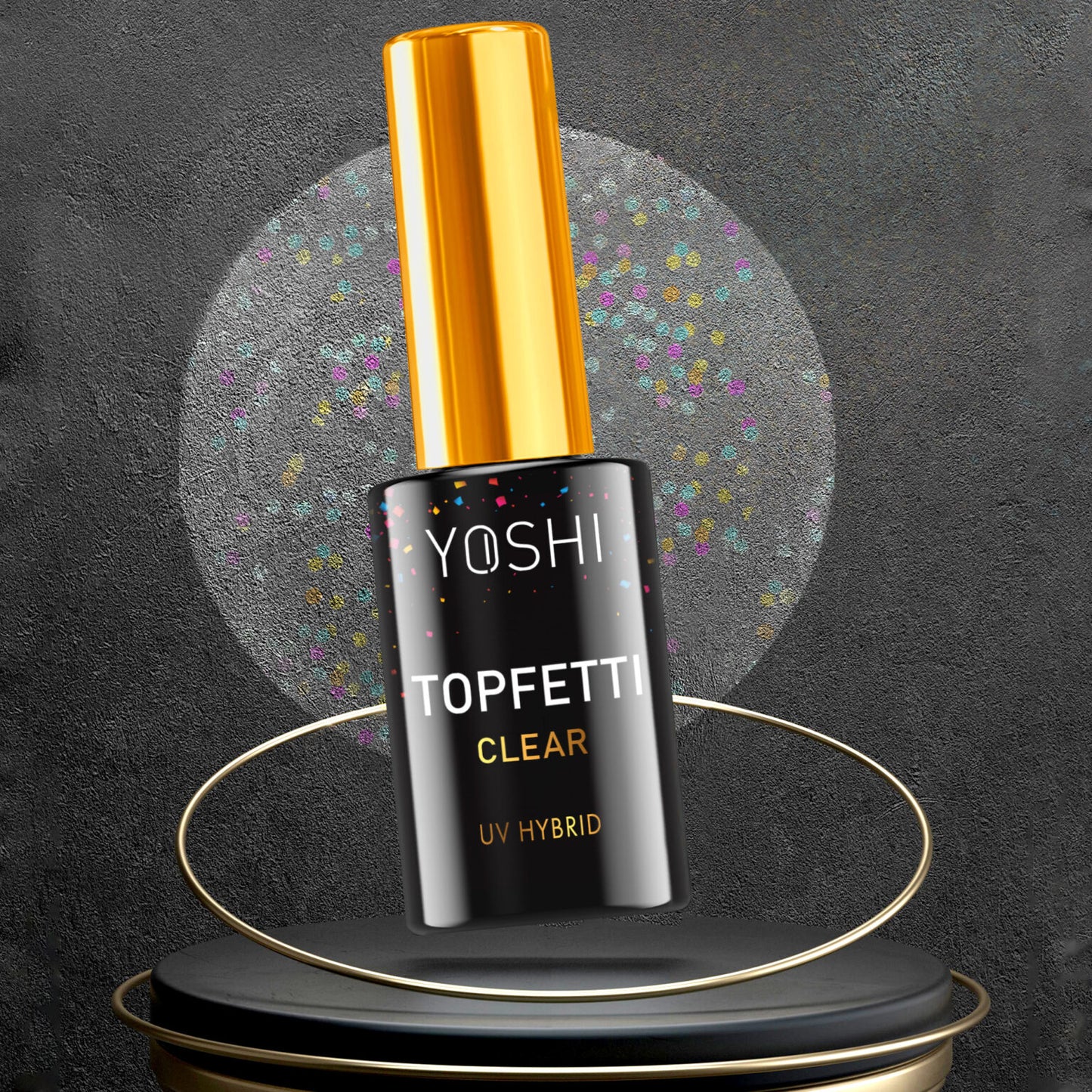Yoshi Top Coat - Topfetti Clear