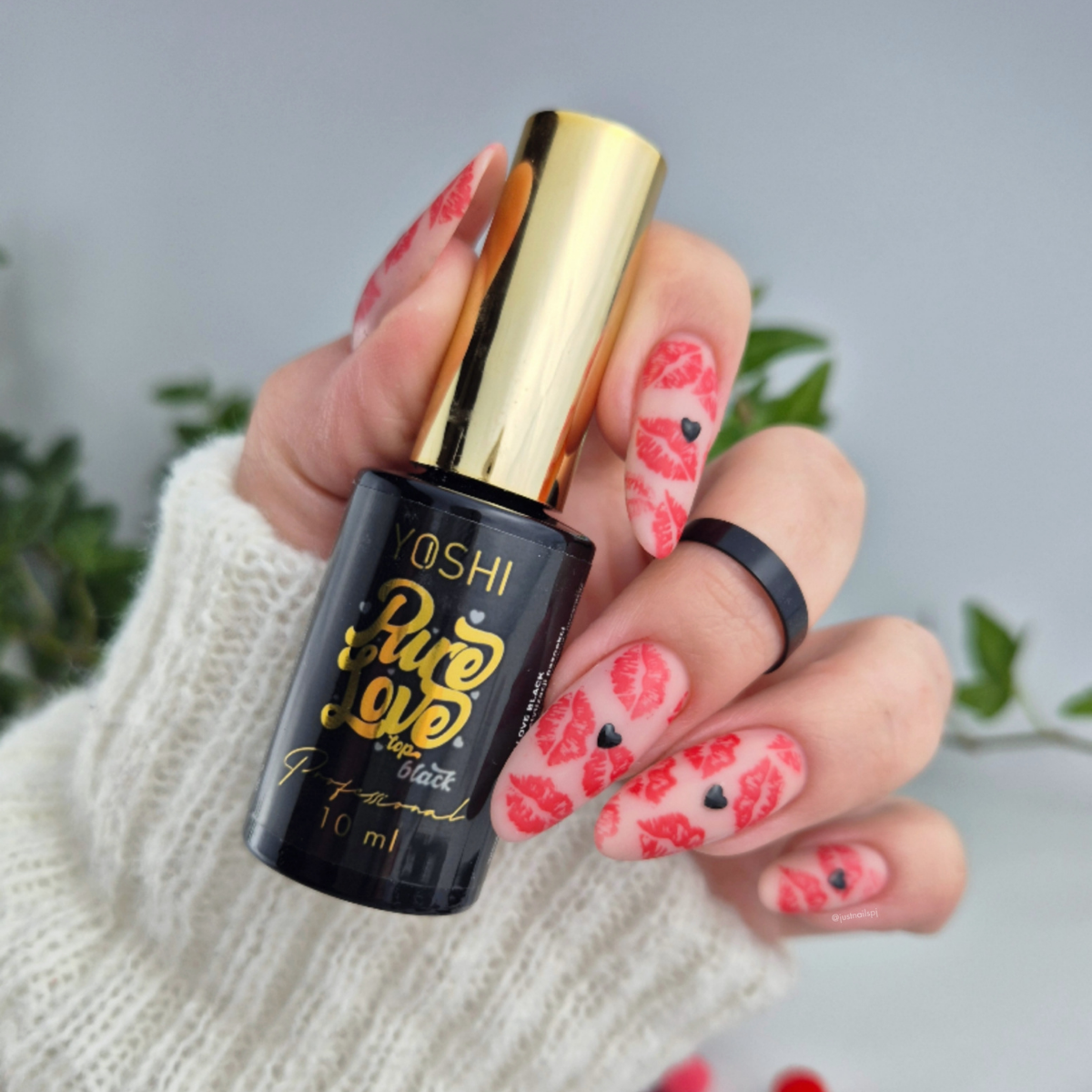 Yoshi Top Coat - Pure Love Top Black