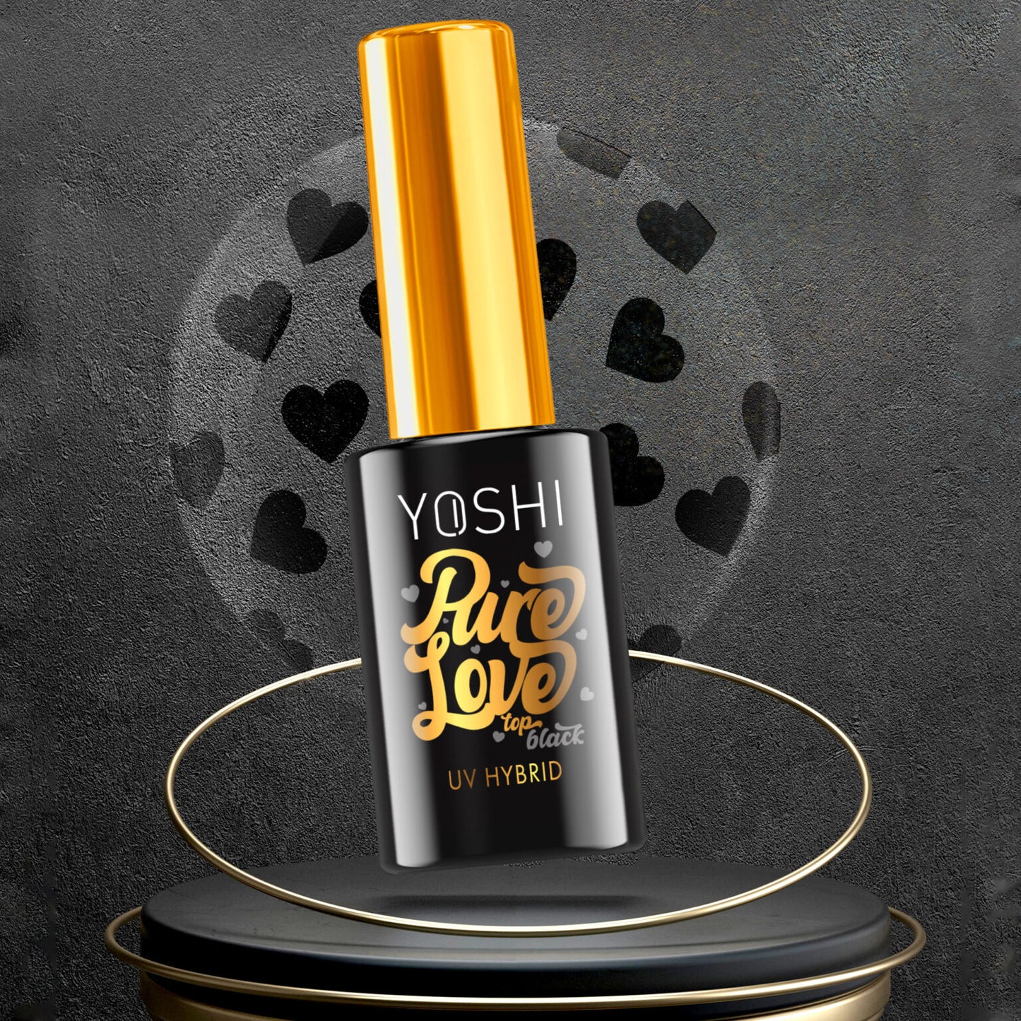 Yoshi Top Coat - Pure Love Top Black