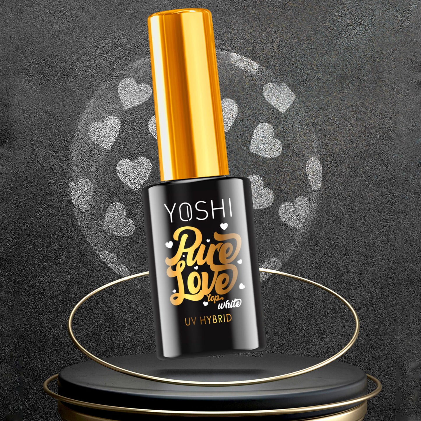 Yoshi Top Coat - Pure Love White