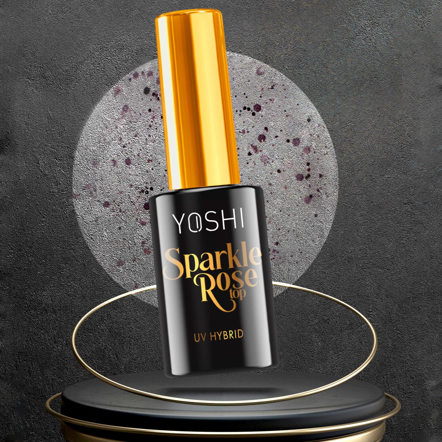 Yoshi Top Coat - Sparkle Rose