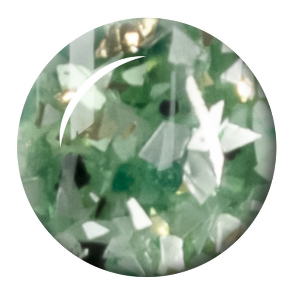 Seduce® Nail Art Glitter Flake Gel in de kleur wit, zwart, gold, groen